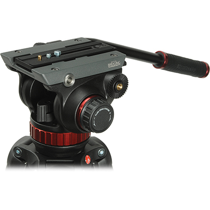 1018468_A.jpg - Manfrotto fluid video mvh502a Tripod kit - Image 1