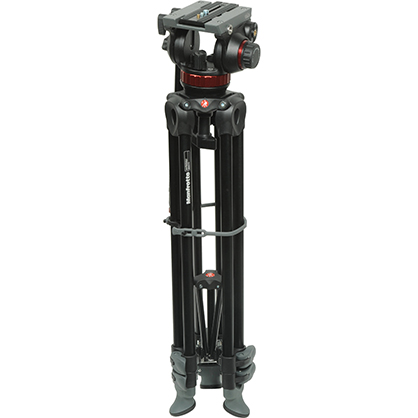 1018468_B.jpg - Manfrotto fluid video mvh502a Tripod kit - Thumbnail 2