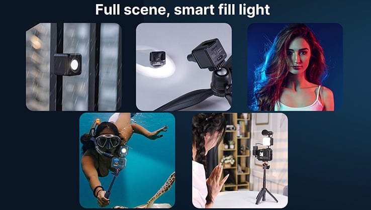 1018838_B.jpg - Ulanzi L2 Cute Lite Waterproof LED Light - Thumbnail 2