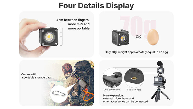 1018838_E.jpg - Ulanzi L2 Cute Lite Waterproof LED Light - Image 5