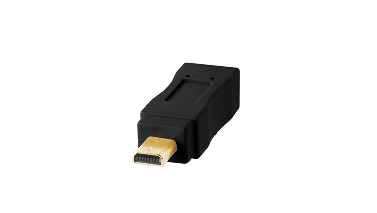 1019448_A.jpg - TetherPro USB 2.0 to Mini-B 8-Pin 30cm Black CU8001-BLK - Thumbnail 1