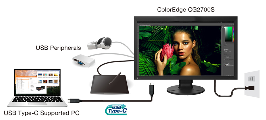 1019478_B.jpg - EIZO ColorEdge CG2700S 27" 2K WQHD Colour Management LCD Monitor - Image 2