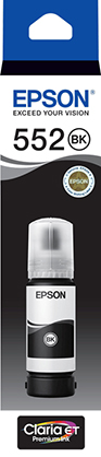 Best image for Epson T552 EcoTank Ink - Pigment Black