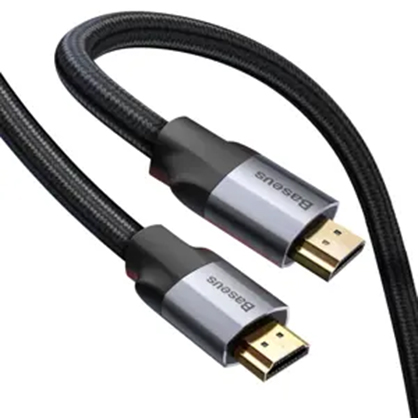 1019858_A.jpg - Baseus Enjoyment Series 4KHD HDMI Male To 4KHD Male Adapter Cable 0.75m - Image 1