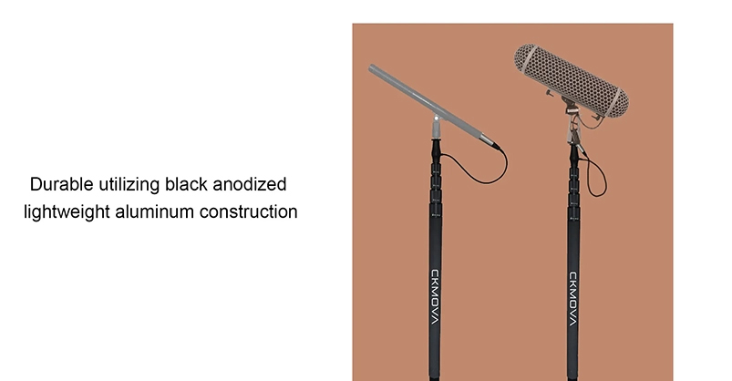 Best image for CKMOVA Boompole with Internal XLR Cable