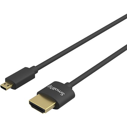 1019928_A.jpg - SmallRig Micro-HDMI to HDMI Cable 55cm 3043 - Thumbnail 1