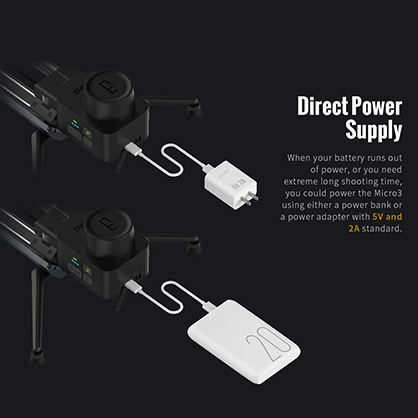 1019978_C.jpg - Zeapon Micro3 E1000 Motorized Double Distance Camera Slider - Image 3
