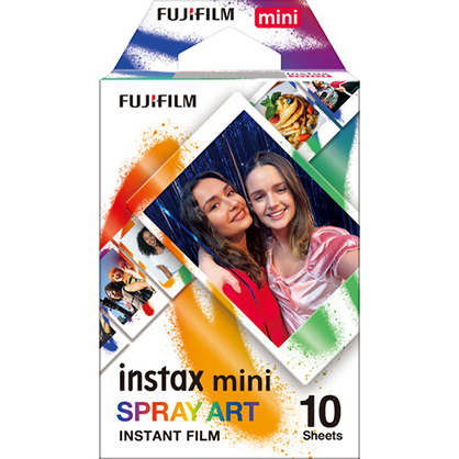 instax mini Film 10pk Spray Art