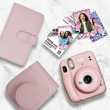 1020048_A.jpg - Fuji instax mini 11 Pink Ltd Edition Pk - Thumbnail 1