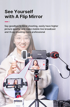 1020208_B.jpg - Ulanzi Phone Clip and Flip Mirror Kit - Image 2