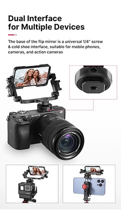 1020208_D.jpg - Ulanzi Phone Clip and Flip Mirror Kit - Image 4