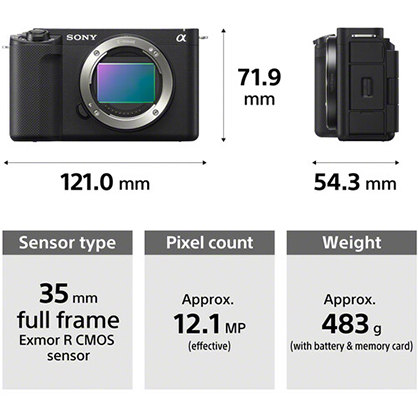 1021038_E.jpg - Sony ZV-E1 Mirrorless Camera (Black)