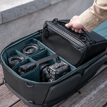 1021188_B.jpg - PGYTECH OneMo 2 Backpack 25L (Space Black) - Thumbnail 2