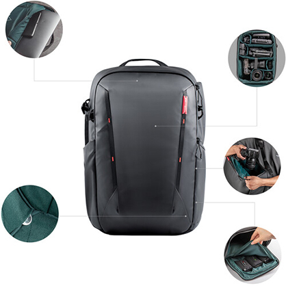 1021198_A.jpg - PGYTECH OneMo Lite Backpack (Twilight Black, 22L) - Image 1