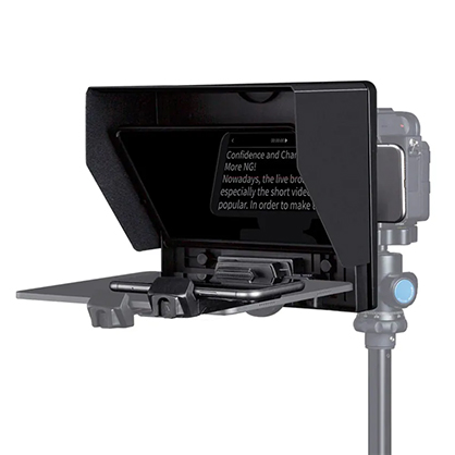 FeelWorld TP16 16" Portable Folding Teleprompter for Smartphone/Tablet/DSLR