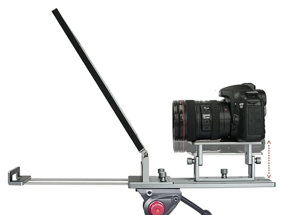 1021208_B.jpg - FeelWorld TP16 16" Portable Folding Teleprompter for Smartphone/Tablet/DSLR - Image 2
