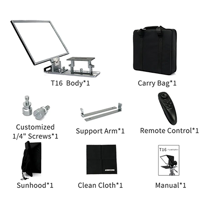 1021208_D.jpg - FeelWorld TP16 16" Portable Folding Teleprompter for Smartphone/Tablet/DSLR - Image 4