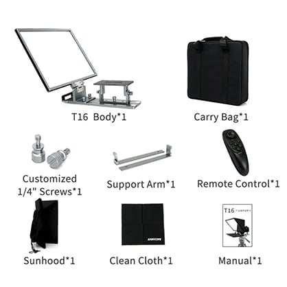 1021208_D.jpg - FeelWorld TP16 16" Portable Folding Teleprompter for Smartphone/Tablet/DSLR - Image 4