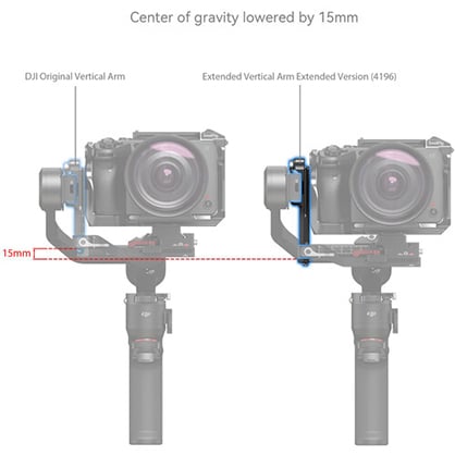 1021338_B.jpg - SmallRig Extended Vertical Arm for DJI RS 3 Mini 4196 - Thumbnail 2