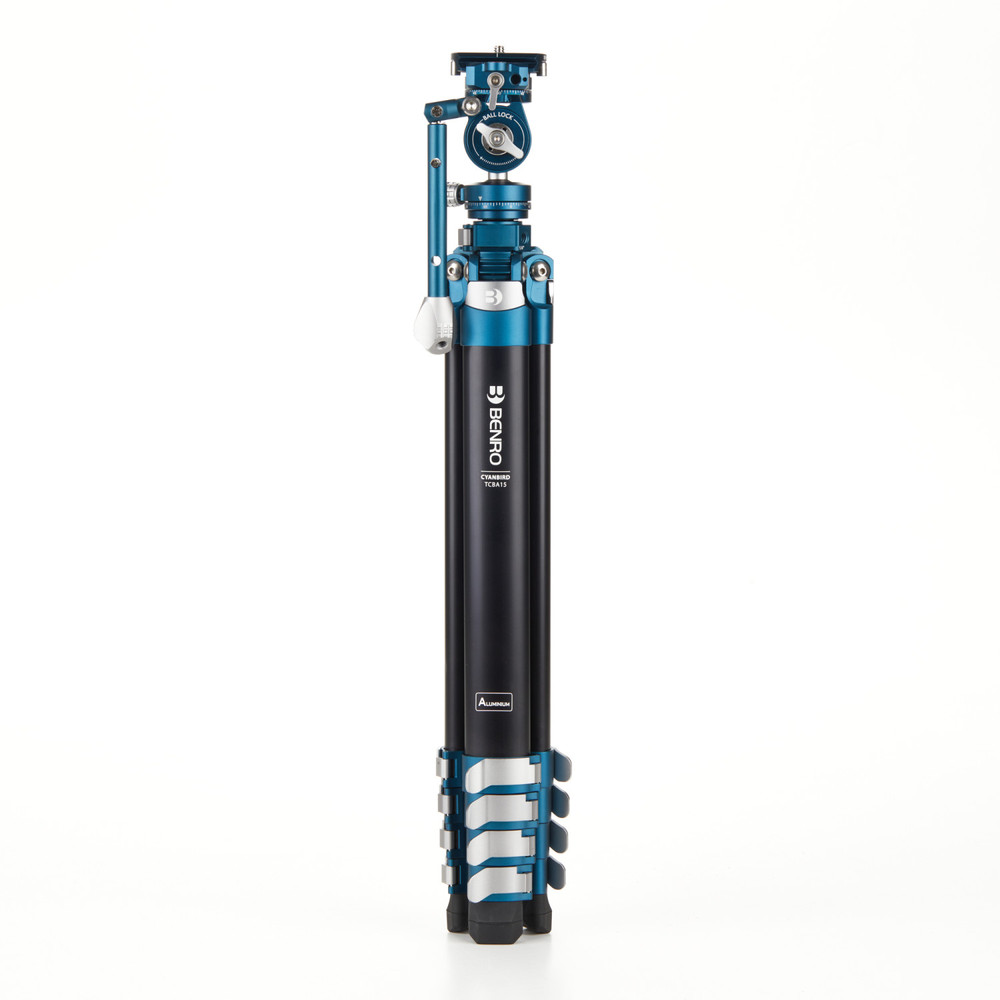 1021618_A.jpg - Benro CyanBird Aluminum Tripod with FS20PRO 2-in-1 Pan Head - Image 1