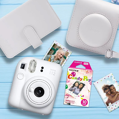 1021758_A.jpg - Fujifilm Instax Mini 12 White Gift Pack Limited Edition - Image 1