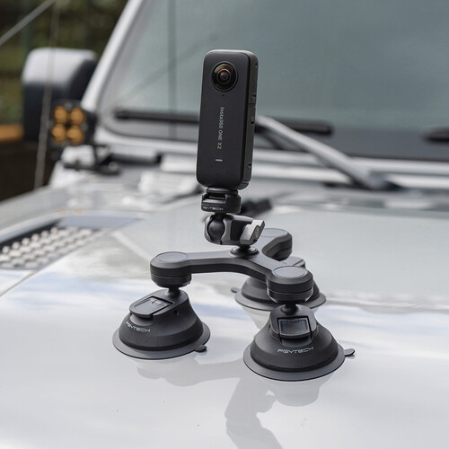 1021888_D.jpg - PGYTECH 3-Arm Suction Mount with CapLock Ball Head and 3-Prong Mount - Image 4