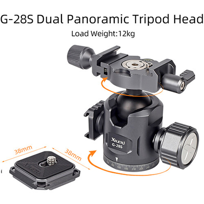 1021898_B.jpg - XILETU G28S Tripod Ball Head - Image 2
