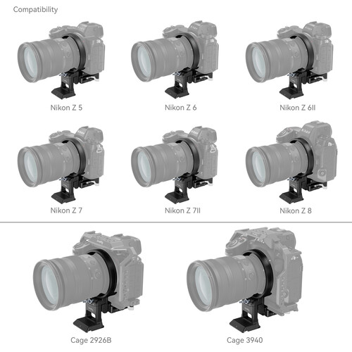 1021988_A.jpg - SmallRig Rotatable Horizontal-to-Vertical Mount Plate Kit for Select Nikon Z