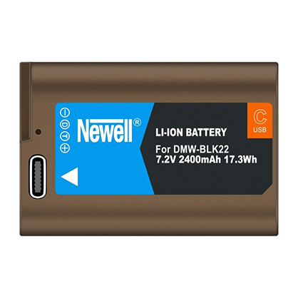 1022388_A.jpg - Newell DMW-BLK22 USB-C battery for Panasonic - Image 1