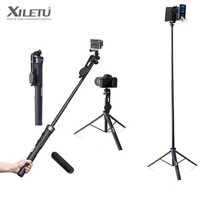 XILETU XSG-5S 1.62m Bluetooth Selfie Tripod