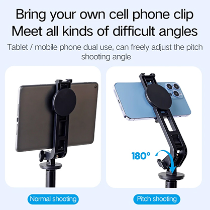 1022628_D.jpg - XILETU XSG-5S 1.62m Bluetooth Selfie Tripod - Image 4