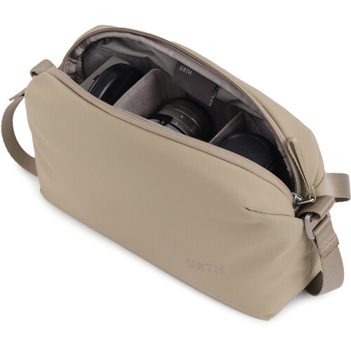 Urth Dolomite CrossBody Camera Sling Bag (Beige, 5.1L)