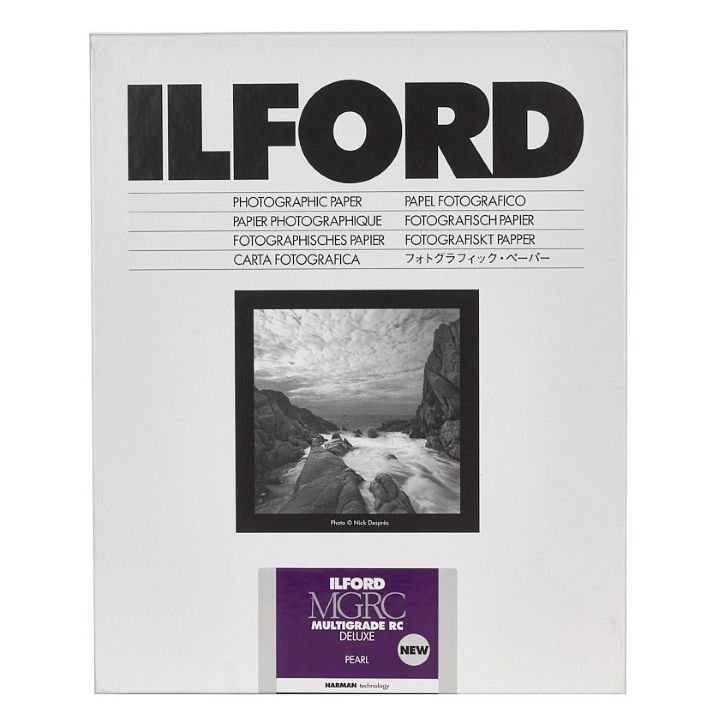 Ilford Multigrade RC Deluxe Pearl Paper Darkroom Paper 8x10 (25) - Best Available Image