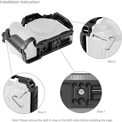 1023248_A.jpg - SmallRig Camera Cage for Nikon Z6 III 4519 - Image 1