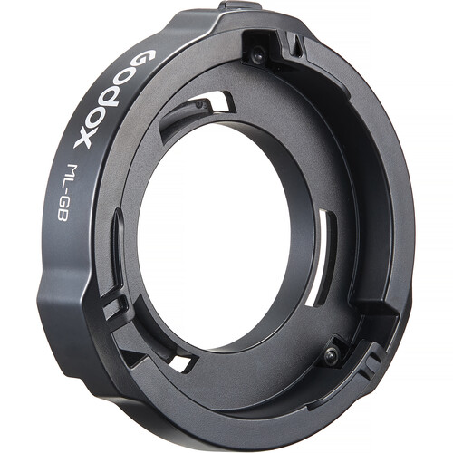 1023338_A.jpg - Godox ML-GB Bowens Adapter for ML100Bi ML100R ML60IIBi ML80Bi and Ad300PRo - Image 1