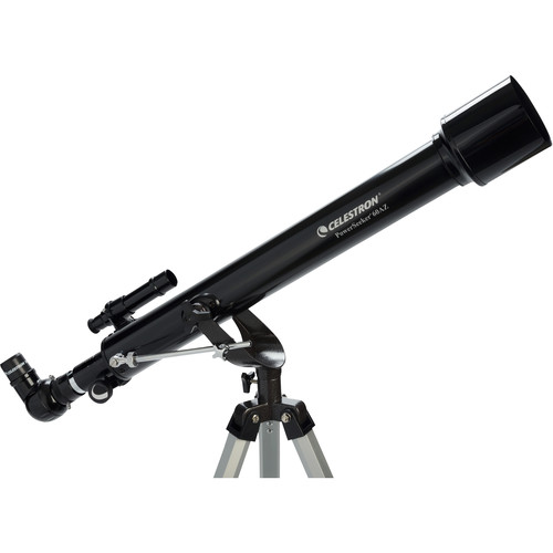 1023728_A.jpg - Celestron PowerSeeker 60AZ  60mm f/12 AZ Refractor Telescope - Image 1