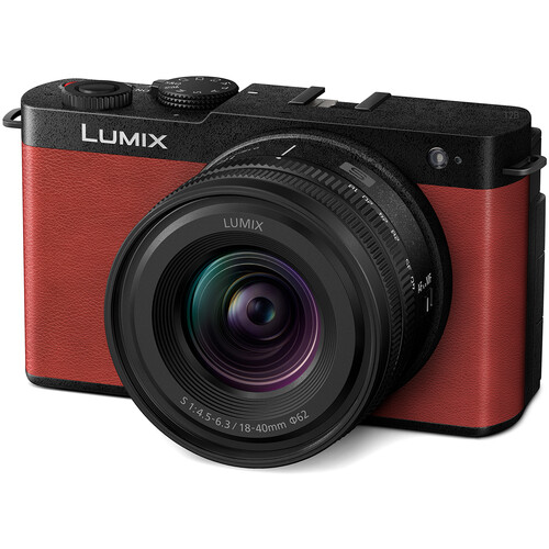 Best image for Panasonic Lumix S9 Mirrorless Camera with 18-40mm f/4.5-6.3 Lens (Crimson Red)