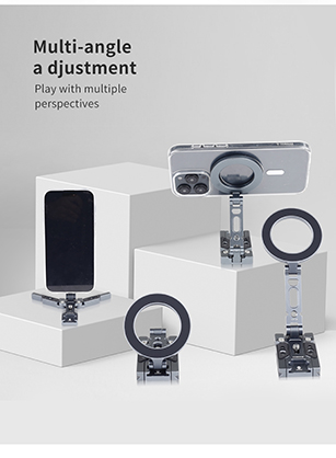 1023818_C.jpg - XILETU MagSafe Magnetic Phone Holder / Foldable Mini Tripod / Arcra Swiss Plate - Image 3