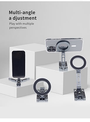1023818_C.jpg - XILETU MagSafe Magnetic Phone Holder / Foldable Mini Tripod / Arcra Swiss Plate - Image 3
