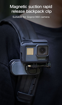 XILETU Magnetic Rapid Release Clip for Action Cameras - Best Available Image