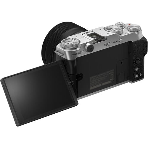 1023848_C.jpg - FUJIFILM X-M5 Mirrorless Camera with XC 15-45mm f/3.5-5.6 Lens (Silver) - Thumbnail 3