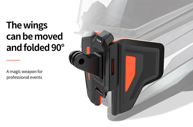 1024188_B.jpg - Telesin Motorcycle Helmet Chin Strap for Action Camera - Image 2