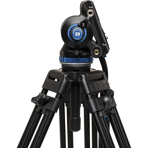 1024278_D.jpg - Benro C373F Carbon Fiber Single-Tube Tripod with S8Pro Fluid Video Head - Image 4