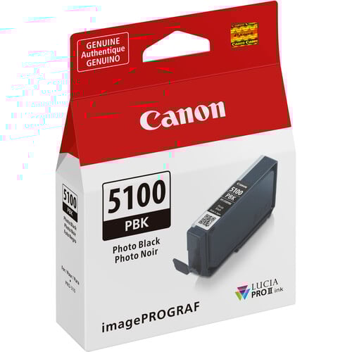 Best image for Canon PFI-5100 LUCIA PRO II Photo Black Ink Tank (14.4mL)