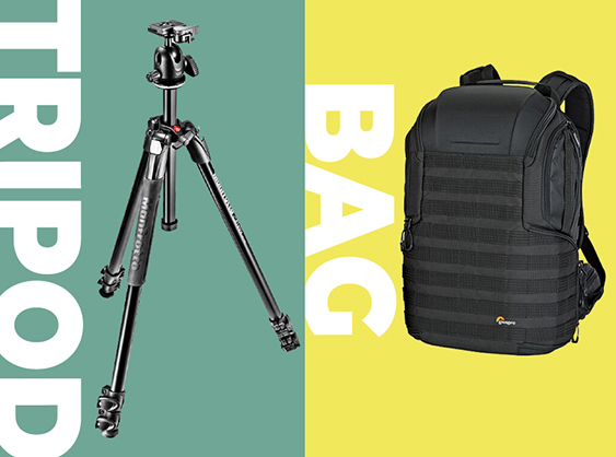 Pick Your Bonus Gift with Nikon full-frame Cameras - Choose Tripod or Backpack