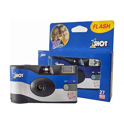 1Shot Disposable Film Camera with Flash