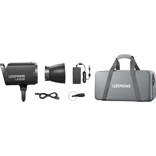 Godox Litemons LA150R RGB LED Monolight (Black, Travel Kit) - Best Available Image