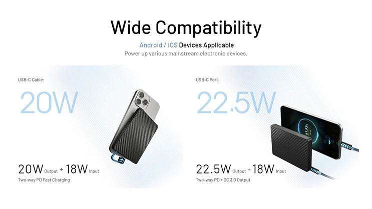 1024608_C.jpg - Nitecore Pocket 10000 USB-C Power Bank with Built-In Cable - Thumbnail 3