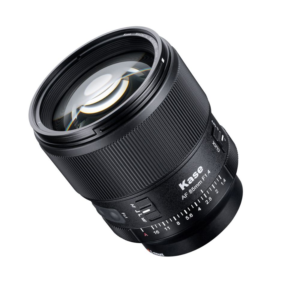 Kase 85mm F1.4 AF Lens - Sony FE Mount with magnetic filter technology - Best Available Image