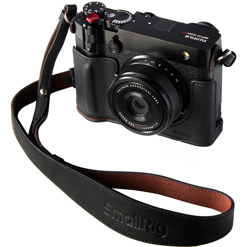 1024948_A.jpg - SmallRig Leather Half Case Kit for FUJIFILM GFX100RF (Black) 5267 - Image 1